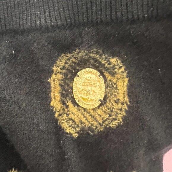 CHANEL 2021 black gold Cashmere joggers size 42 - Picture 6 of 7